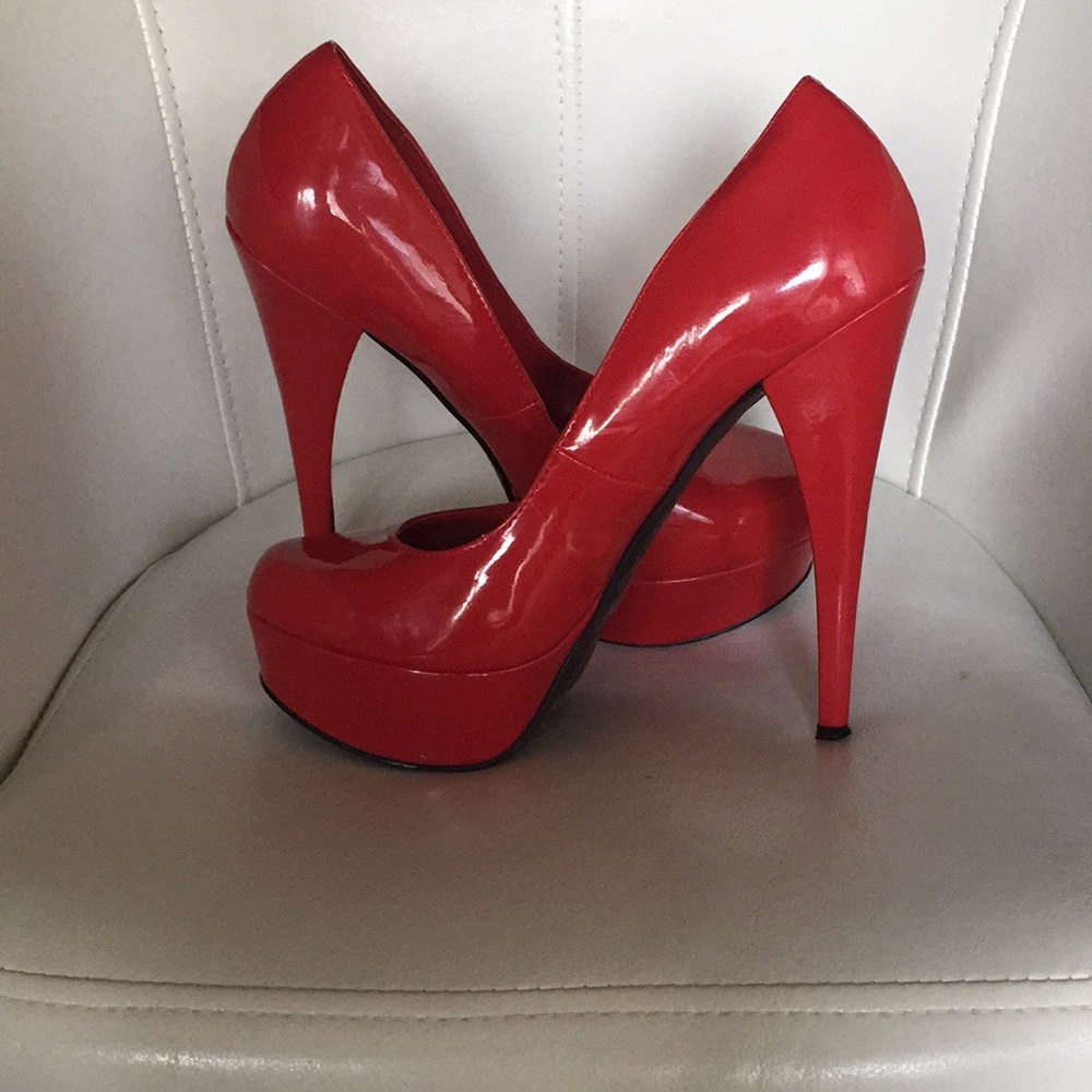 Bebe Red Pumps - image 2